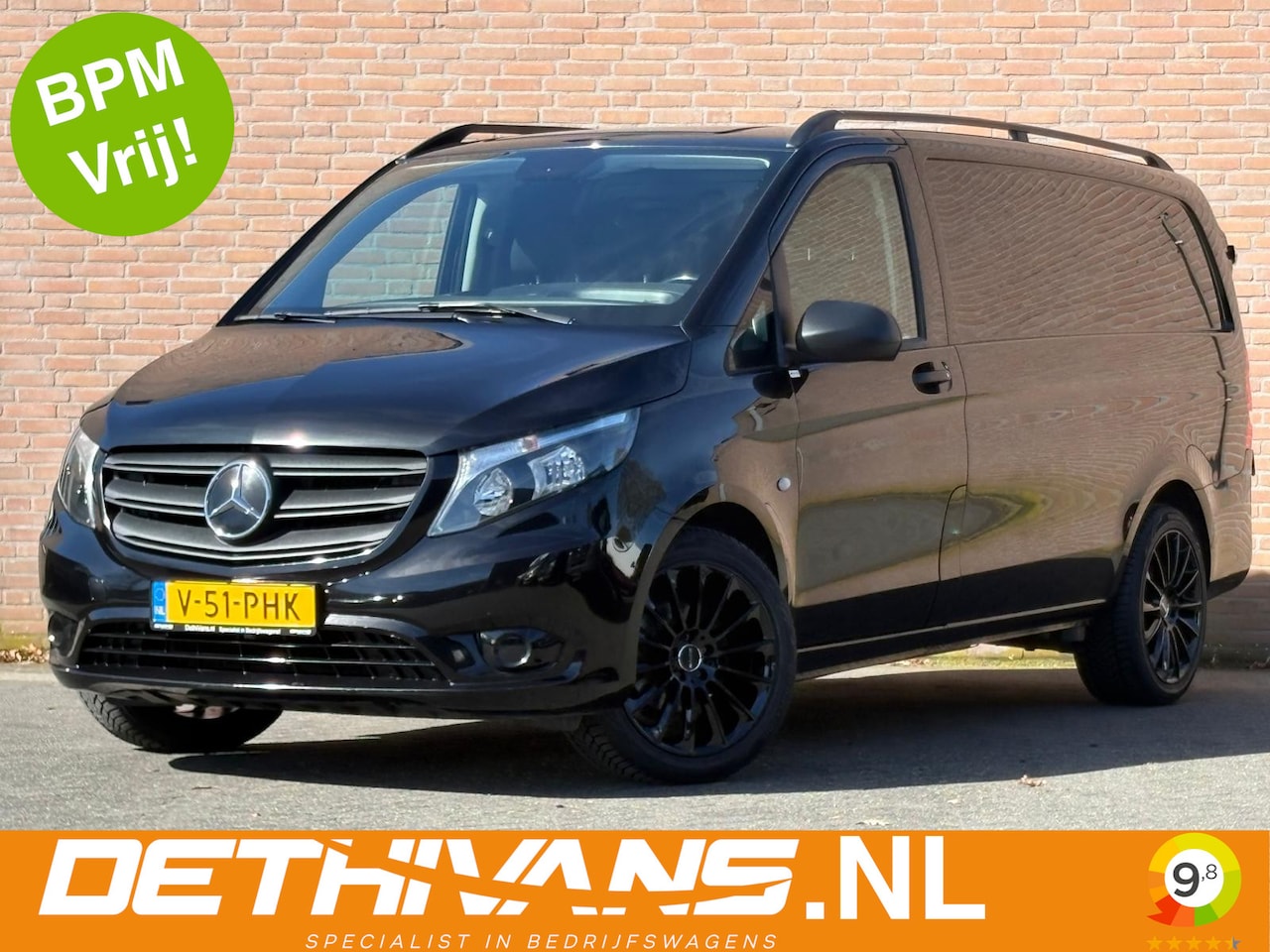 Mercedes-Benz Vito - 114CDI 136PK Lang 9G-Tronic / Carplay / 2.500kg trekhaak - AutoWereld.nl
