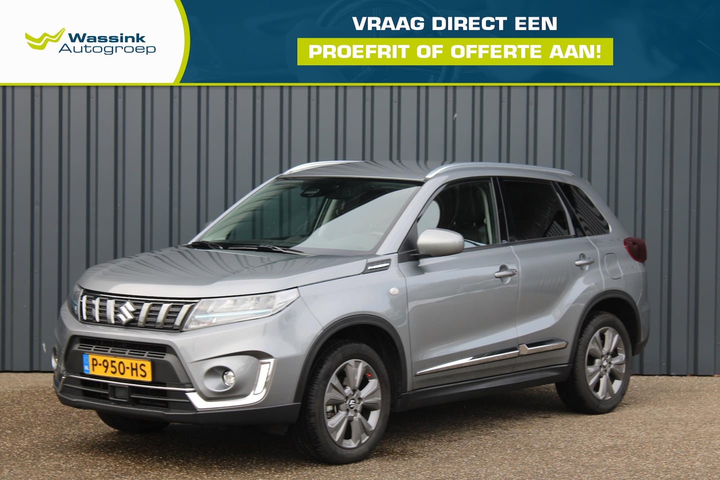 Suzuki Vitara - 1.5 Hybrid 115pk Aut Select | Trekhaak 1200KG I Navigatie|Achteruitrijcamera|Dodehoek sens - AutoWereld.nl