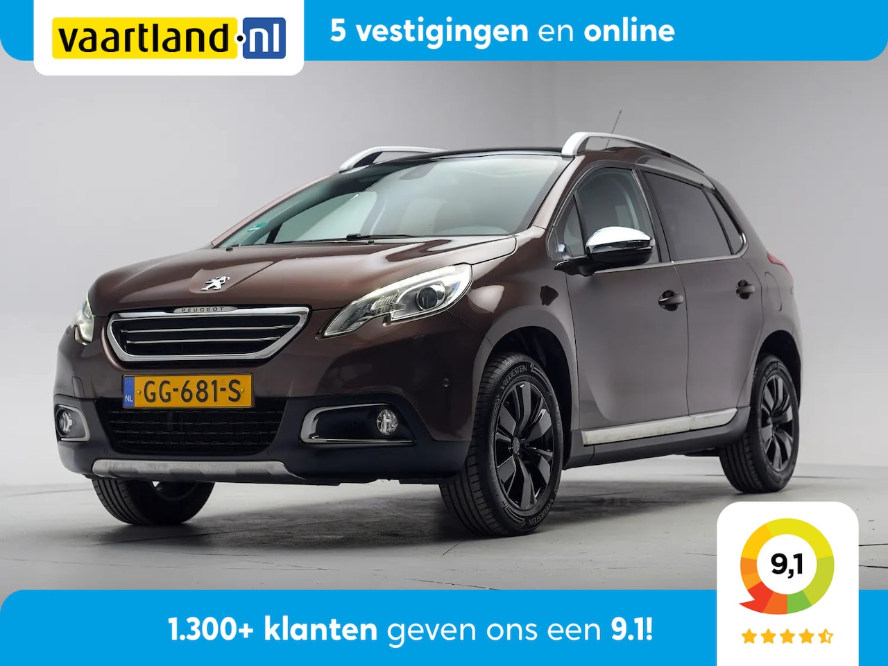 Peugeot 2008 - 1.2 PureTech Allure [ Distributie vv bij 65000 ][ Panorama Clima Cruise ] - AutoWereld.nl