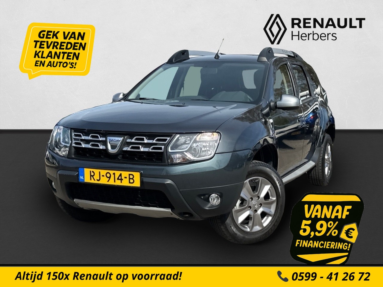 Dacia Duster - 1.2 TCe 4x2 Lauréate PDC ACHTER / NAVI / CRUISE - AutoWereld.nl