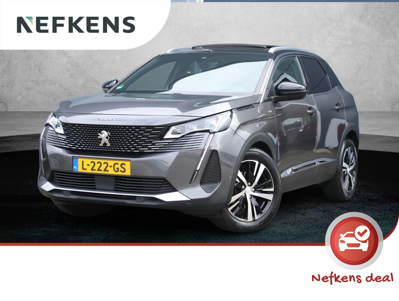 Peugeot 3008 - 1.2 PureTech GT 1ste Eigenaar | FOCAL HiFI | Automaat | Navigatie | Alcantara | Panorama s - AutoWereld.nl