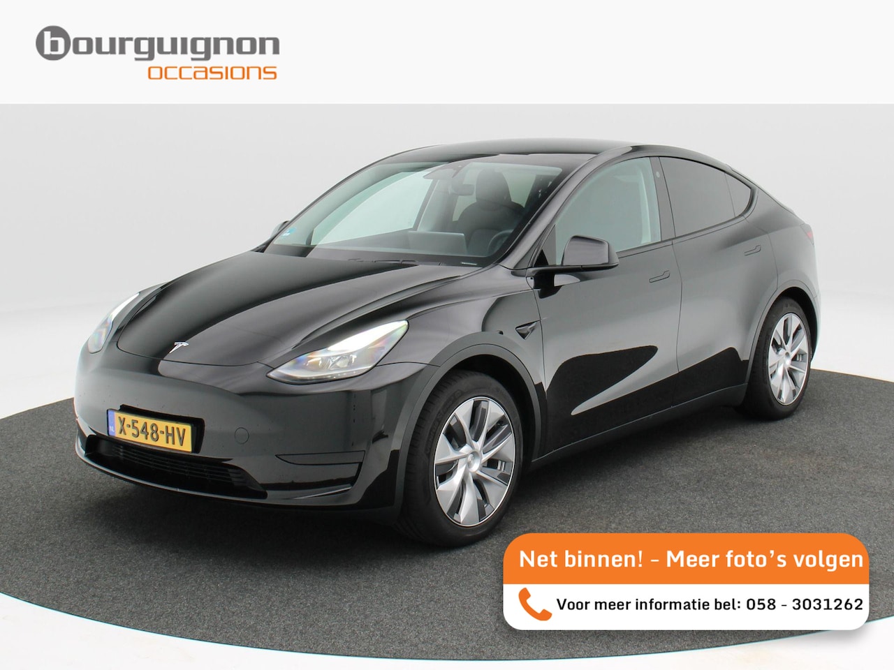 Tesla Model Y - RWD 58 kWh 238 Pk | Trekhaak | Panoramadak | Stoel/Stuur Verwarming | 360° Camera | Adapti - AutoWereld.nl