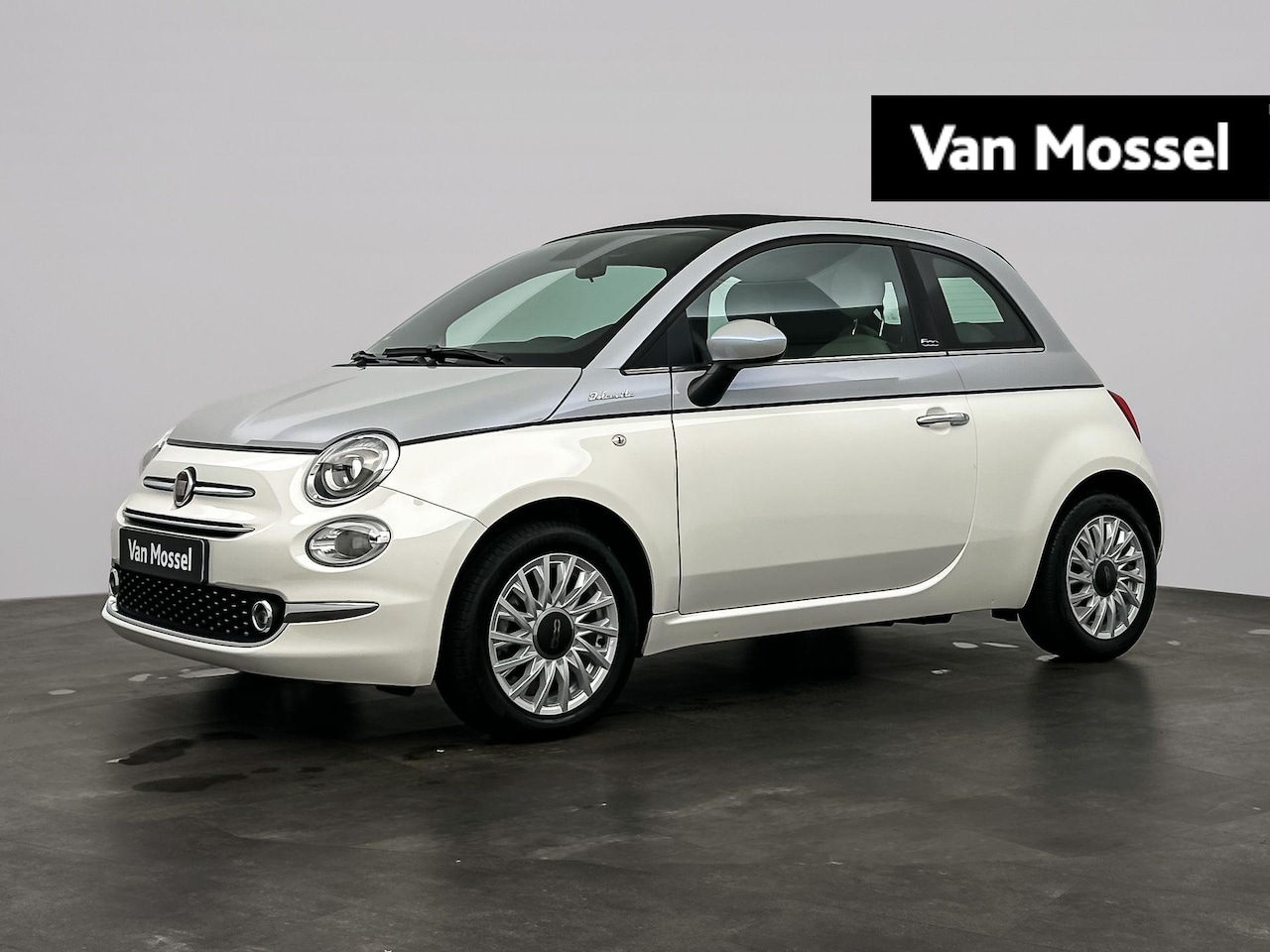 Fiat 500 C - 1.0 Hybrid Dolcevita | Two-Tone | Navi | CarPlay | Climate Control | Parkeersensoren | LMV - AutoWereld.nl
