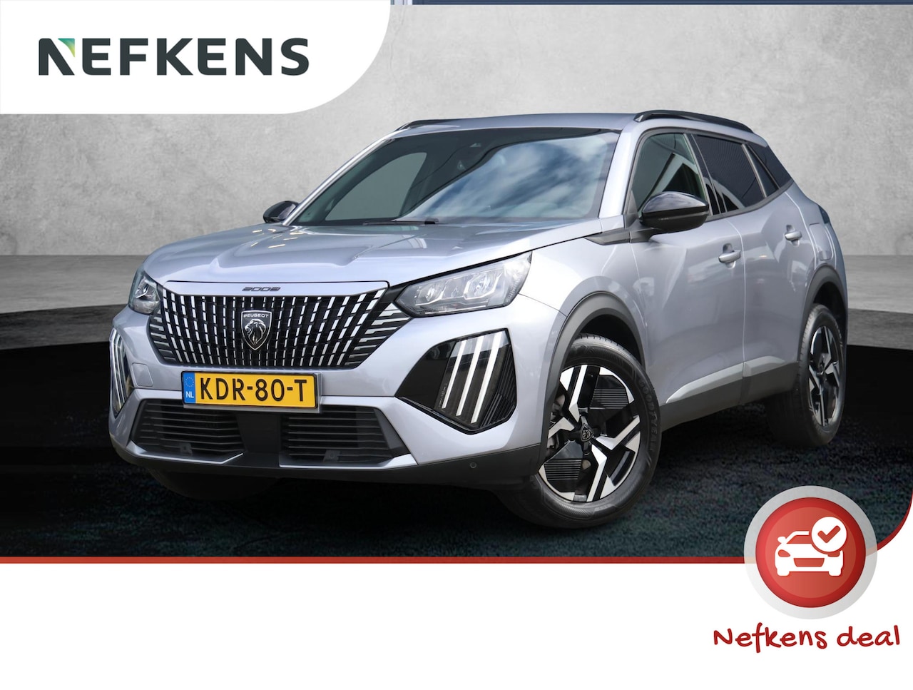 Peugeot 2008 - 1.2 PureTech 100 Allure 1ste eigenaar | Climate Control | Parkeersensoren V+A | LED | 17" - AutoWereld.nl