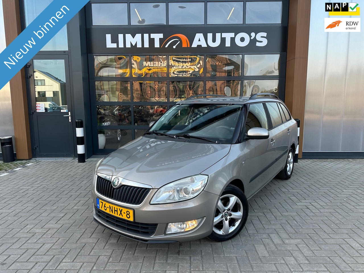 Skoda Fabia Combi - 1.2 TDI Greenline Airco/Cruise/El.ramen/Nap/Apk - AutoWereld.nl