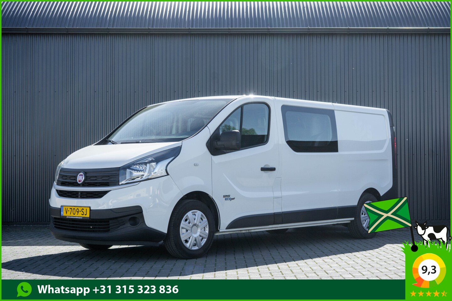 Fiat Talento - EcoJet L2H1 | 126 PK | 6-Zits | Cruise | Airco | Trekhaak - AutoWereld.nl