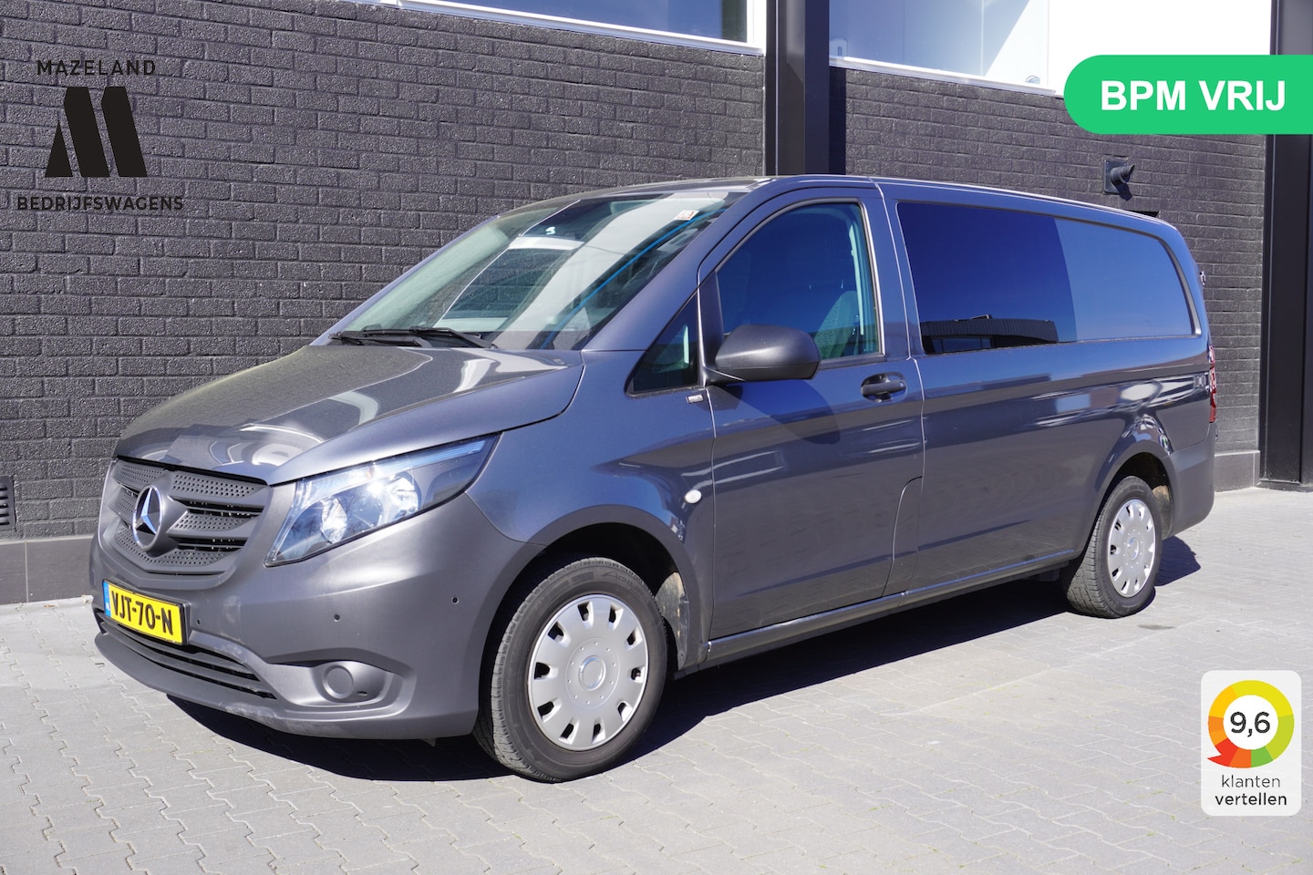 Mercedes-Benz Vito - 114 CDI Lang Dubbele Cabine Automaat EURO 6 - AC/Climate - Navi - Cruise - € 28.900,- Excl - AutoWereld.nl