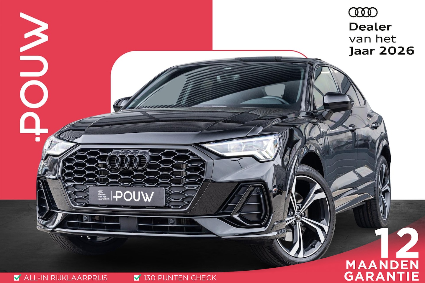 Audi Q3 Sportback - 45 TFSIe 245pk S Edition | B&O Audio | Trekhaak | Panoramadak | Carbonafwerking - AutoWereld.nl