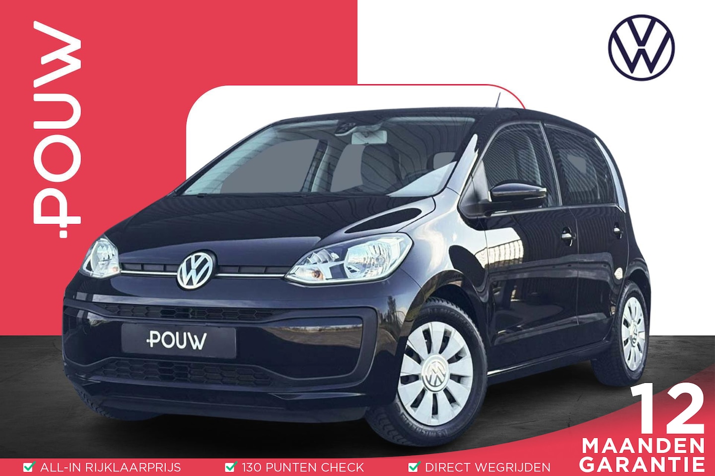 Volkswagen Up! - 1.0 BMT 60pk Move up! | Airco | Bluetooth | DAB+ - AutoWereld.nl