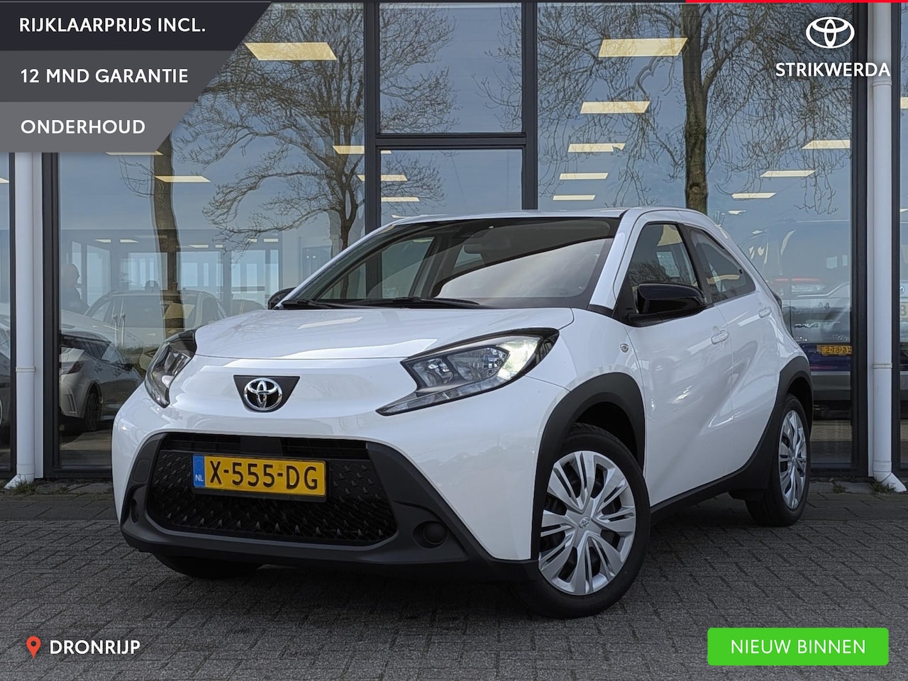 Toyota Aygo X - 1.0 VVT-i MT Play | Adapt. Cruise | Airco | Camera | Carplay / Android Auto - AutoWereld.nl