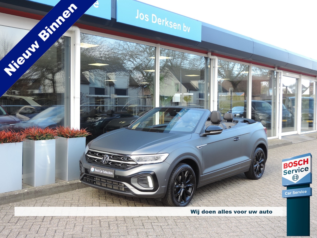 Volkswagen T-Roc Cabrio - 1.5 TSI R-Line Edition Grey 582/999 - IQ.Light | Blindspot | Stuur/stoelverw. | Camera | C - AutoWereld.nl