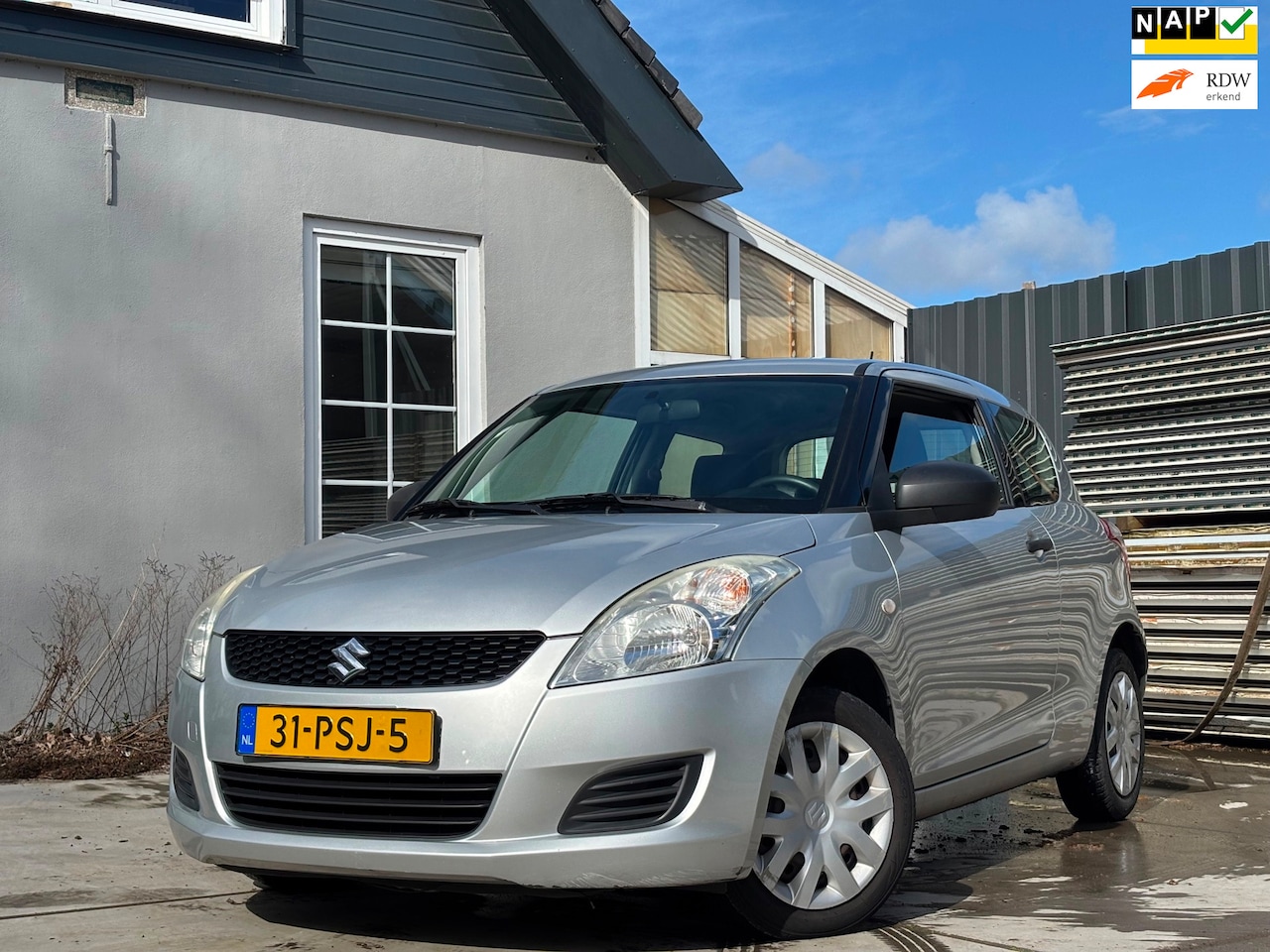 Suzuki Swift - 1.2 Base | Nieuwe APK | El. Ramen | NAP | Rijdt en schakelt top! - AutoWereld.nl