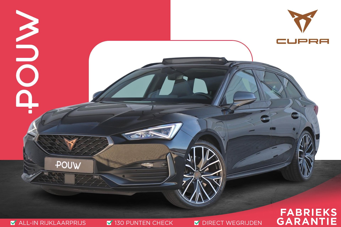 CUPRA Leon Sportstourer - 1.4 e-Hybrid 245pk VZ Performance Limited | SoH 100% | Panoramadak | Achteruitrijcamera | - AutoWereld.nl