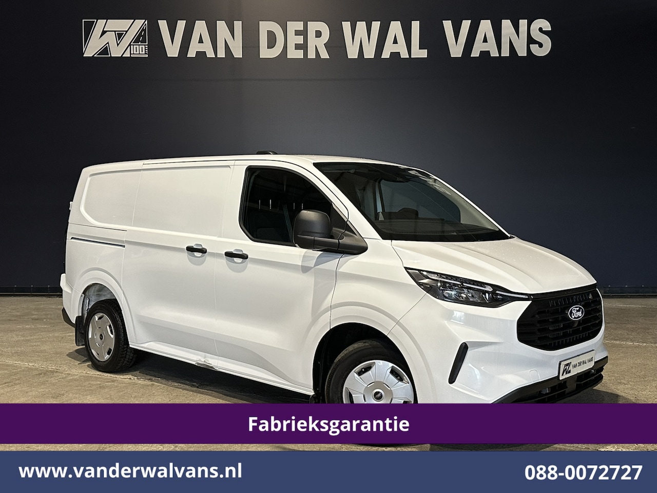 Ford Transit Custom - 2.0 TDCI 111pk L1H1 Fabrieksgarantie Euro6 Airco | Camera | LED | Apple Carplay | Cruiseco - AutoWereld.nl