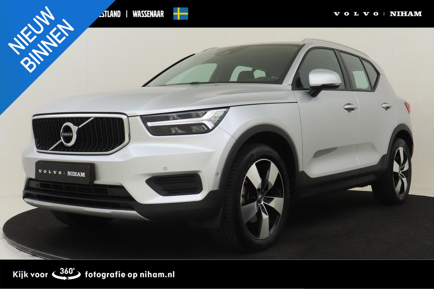 Volvo XC40 - T4 AUT. MOMENTUM -LEDER|ADAP.CRUISE|CAMERA|AUTOM.PARK|ADAP.LED|DAB|VERW.VOORRUIT|TREKHAAK| - AutoWereld.nl