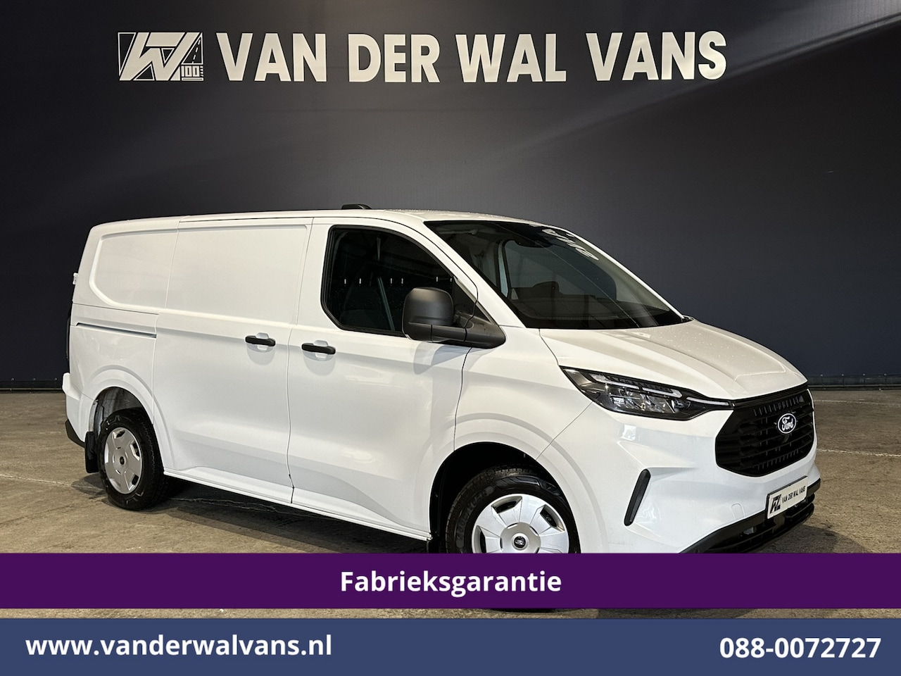 Ford Transit Custom - 2.0 TDCI 111pk L1H1 Fabrieksgarantie Euro6 Airco | Camera | Apple Carplay | LED | Cruiseco - AutoWereld.nl