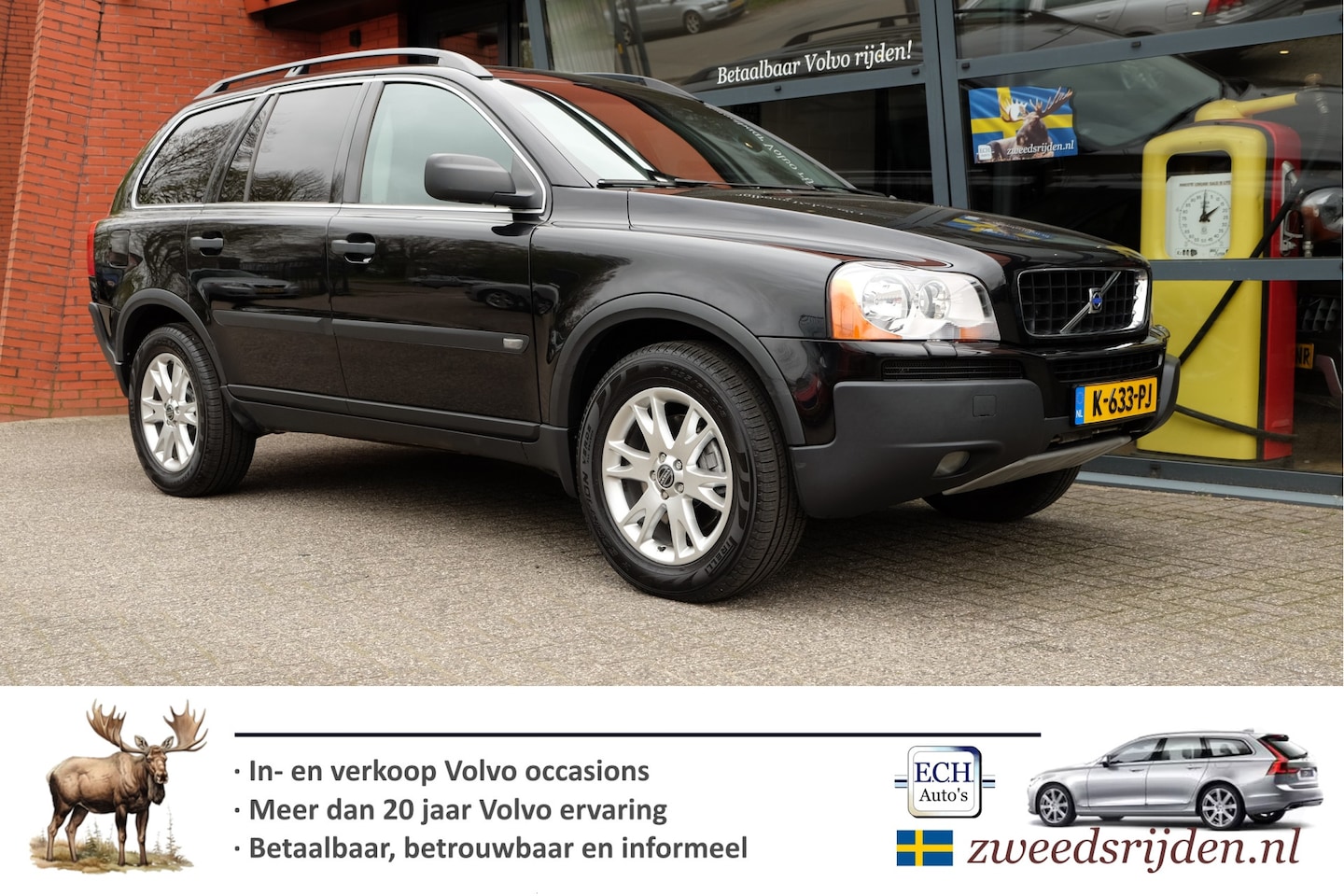 Volvo XC90 - 2.5T 210 pk Aut. Summum, Leer, 7 persoons, Trekhaak - AutoWereld.nl