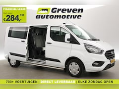 Ford Transit Custom - 2.0 TDCI L2H1 | DC | 6 Zits | Airco | Cruise | Carplay | Trekhaak | Navi | Parkeersens