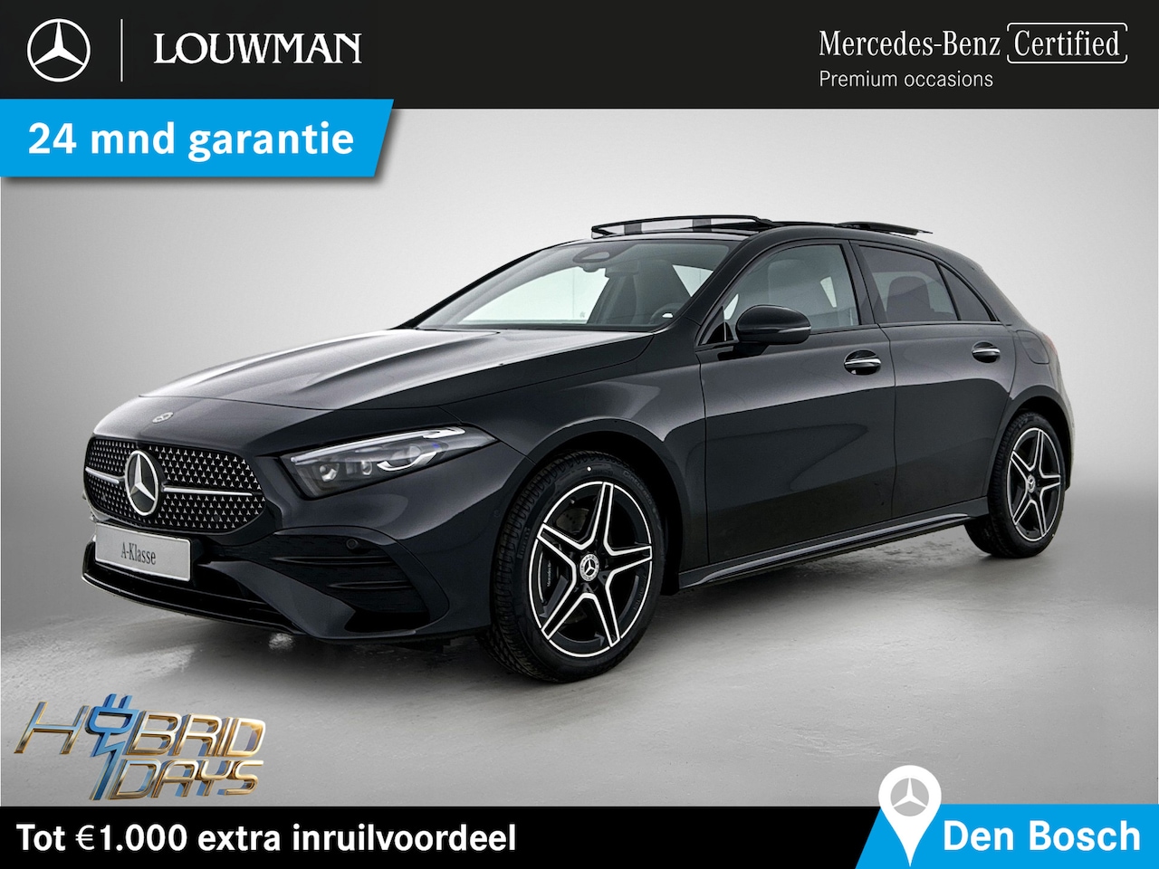 Mercedes-Benz A-klasse - 250 e Business Solution AMG | Nightpakket | Smartphone-integratie | Panoramaschuifdak | MU - AutoWereld.nl