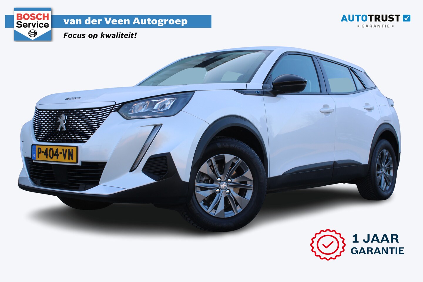 Peugeot e-2008 - EV Active Pack 50 kWh | Incl. 12 maanden garantie | Cruise control | SOH 89% | Rijstrook a - AutoWereld.nl