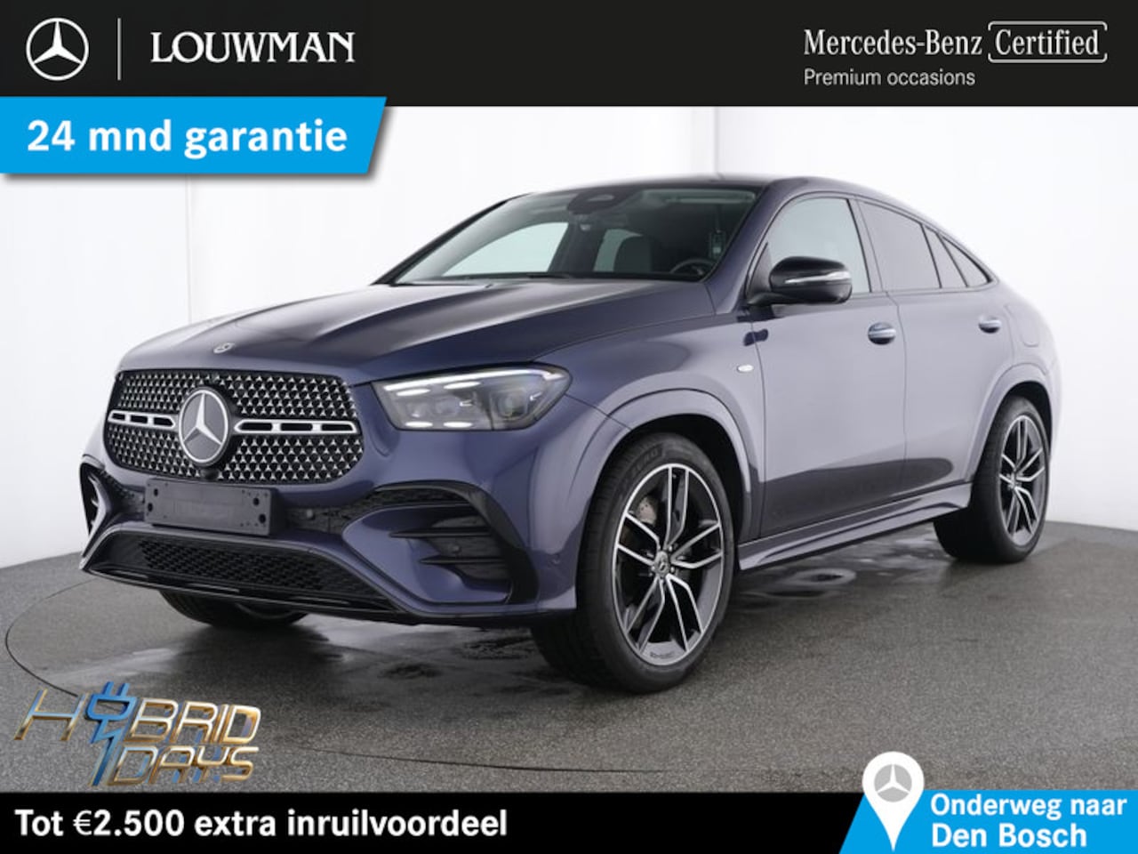Mercedes-Benz GLE-Klasse Coupé - 400 e 4MATIC AMG Plug-In Hybride | Night Pakket | Airmatic luchtvering | Distronic | AC en - AutoWereld.nl