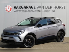 Opel Grandland - 1.2-130pk Turbo GS-Line. Zeer nette en luxe hoogzitter, slechts 43.000km Autm. airco dual,