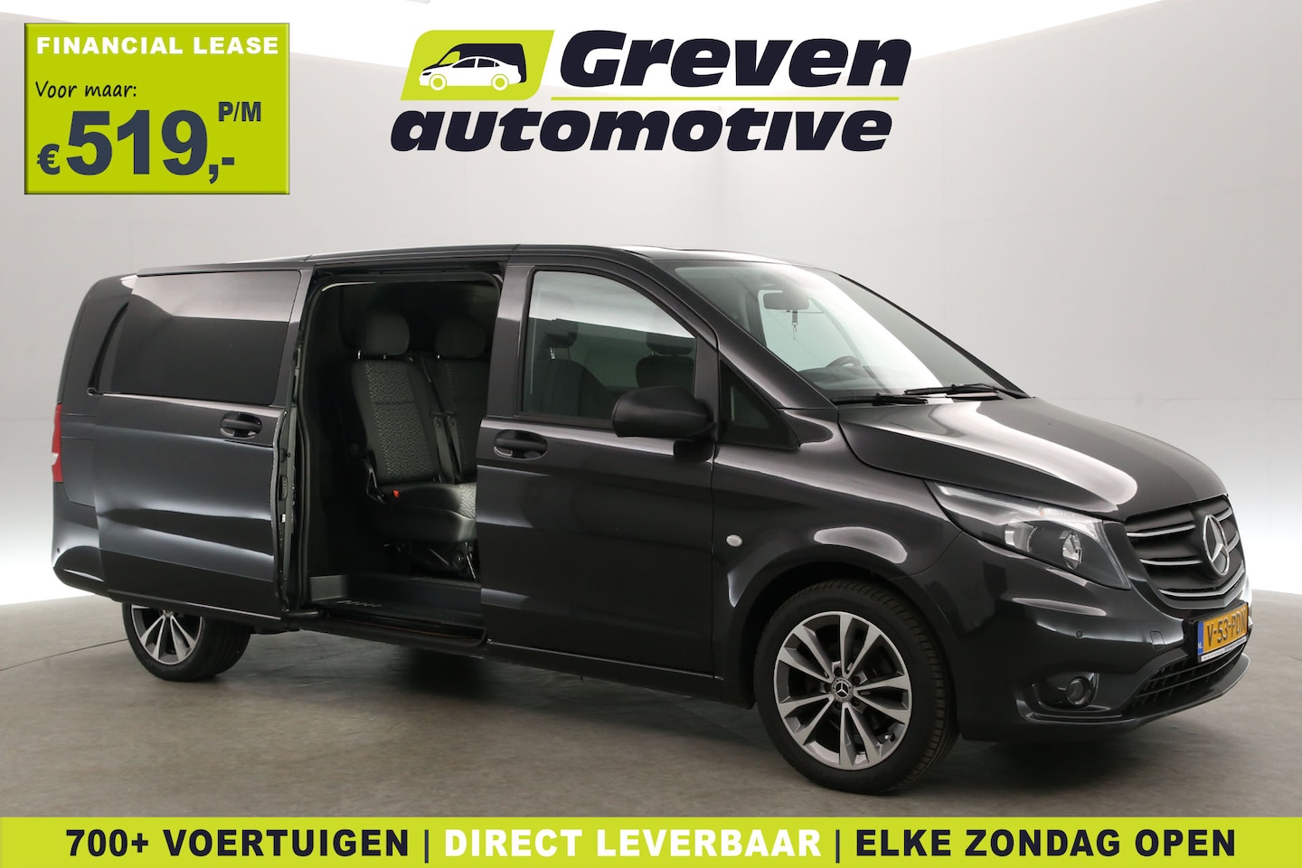 Mercedes-Benz Vito - 116 CDI Extra Lang | Dubbele Cabine | Aut. | Clima | Cruise | Camera | Carplay | Stoelverw - AutoWereld.nl