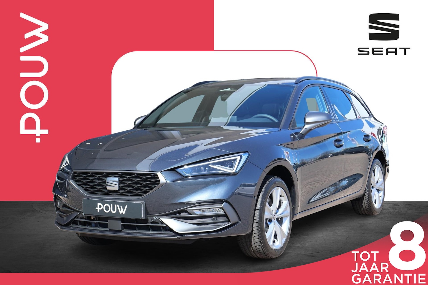 SEAT Leon Sportstourer - 1.5 TSI 204pk e-Hybrid FR Business | Safe Drive Pack | Panoramadak - AutoWereld.nl