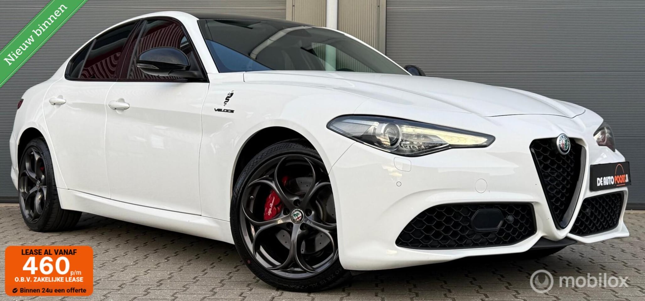 Alfa Romeo Giulia - 2.0 T AWD Q4 Veloce Leder/Camera/LED/Navi/19" - AutoWereld.nl