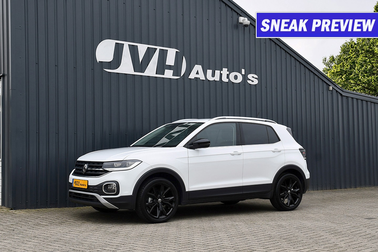 Volkswagen T-Cross - 1.0 TSi AUT/DSG Sport 03-2022 | Black-Pack | 1/2Leder | Full-LED | PrG - AutoWereld.nl