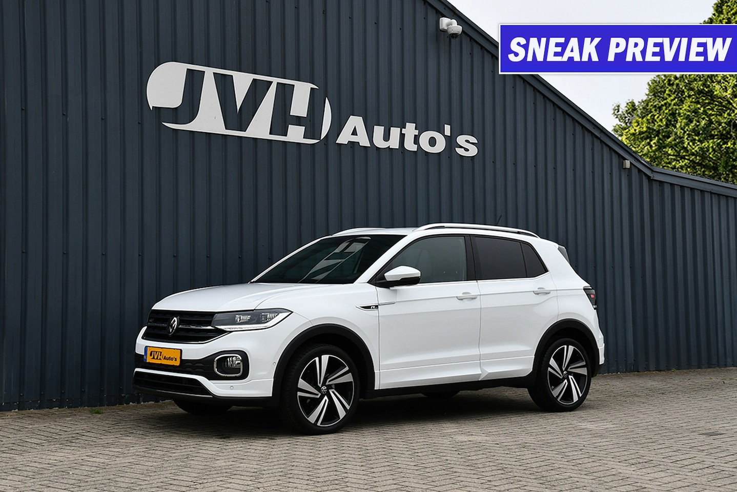 Volkswagen T-Cross - 1.0 TSi (2x)R-Line 11-2020 (M2021) | VirtualCP | 1/2Leder | LED | Navi | Cam - AutoWereld.nl