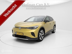 Volkswagen ID.4 - First 77 kWh 204pk | Trekhaak | Camera | Warmtepomp | SOH 89, 87% | Honey Yellow Metallic