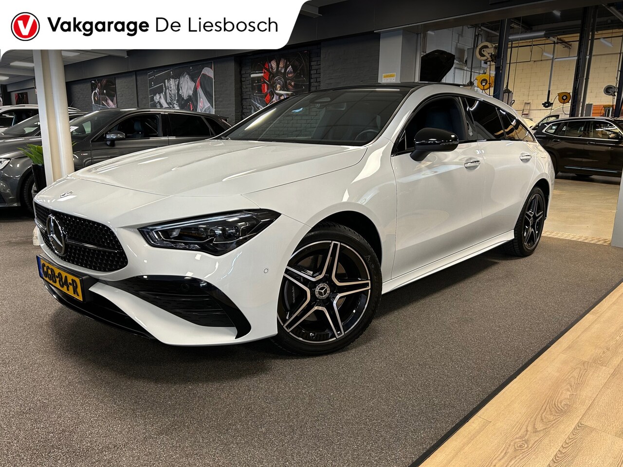 Mercedes-Benz CLA-klasse Shooting Brake - 250 e Star Edition AMG Line Plus / facelift / Burmester / Panorama-dak / camera / Led - AutoWereld.nl