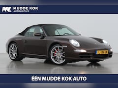 Porsche 911 Cabrio - 3.8 Carrera 4S 997.1 | Handgeschakeld | Macadamia Metallic | Memory | 19 inch