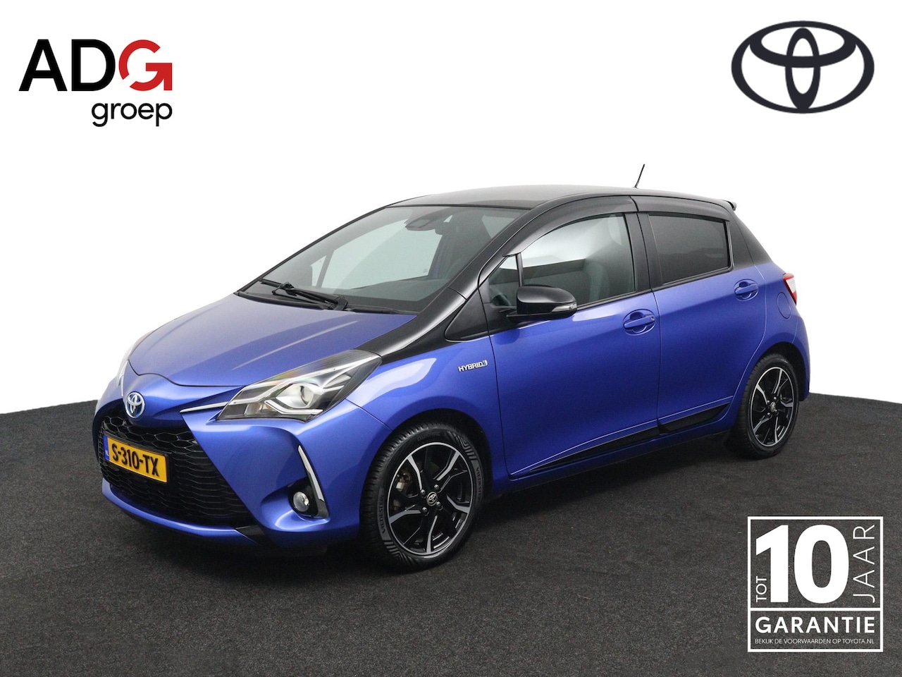 Toyota Yaris - 1.5 Hybrid Bi-Tone | Led Verlichting | Achteruitrijcamera | Stoelverwarming | Keyless Star - AutoWereld.nl
