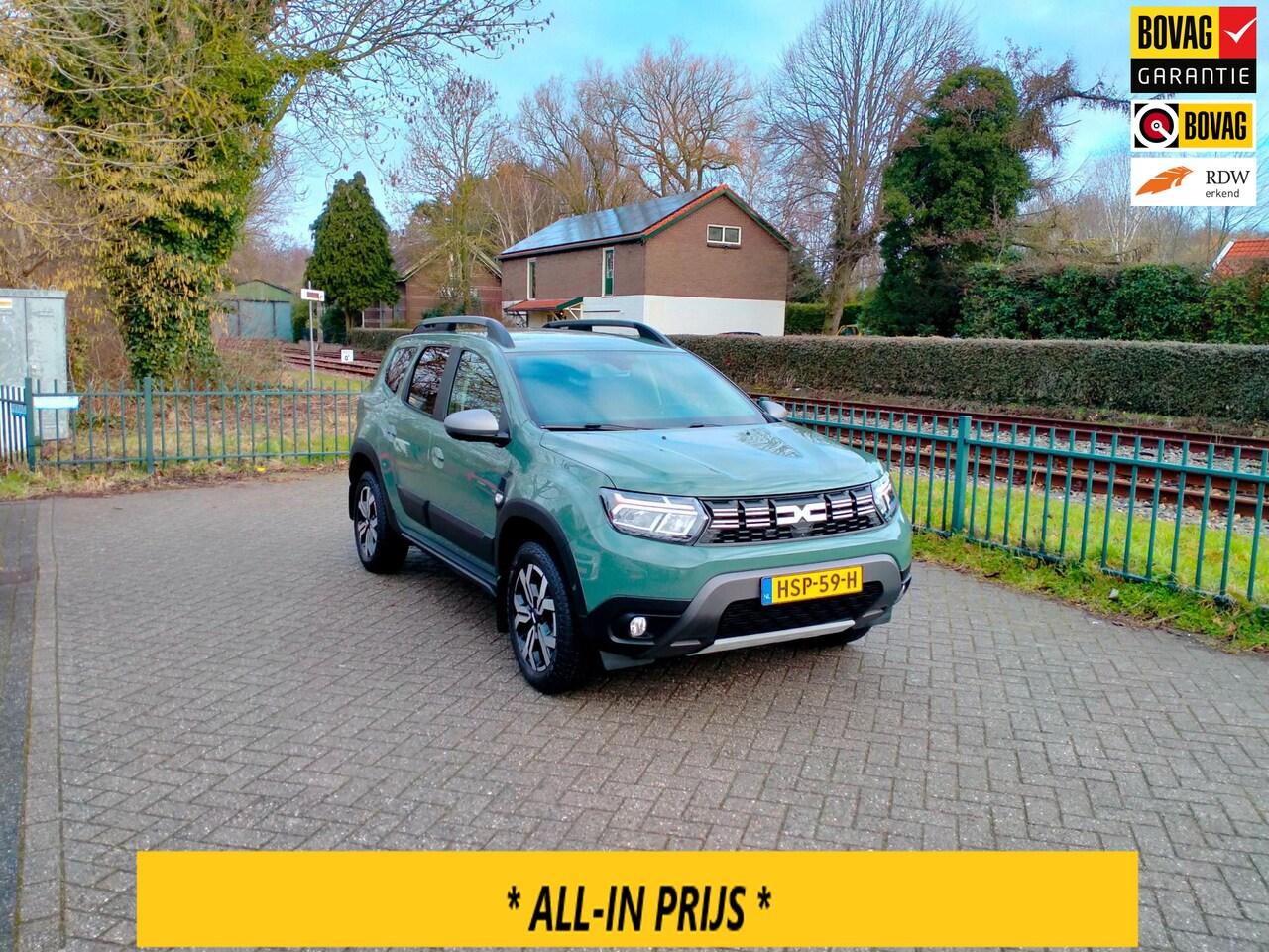 Dacia Duster - 1.3 TCe 150 4x4 ! Journey 360gr cam trekhaak 1500kg ALLINPRIJS - AutoWereld.nl
