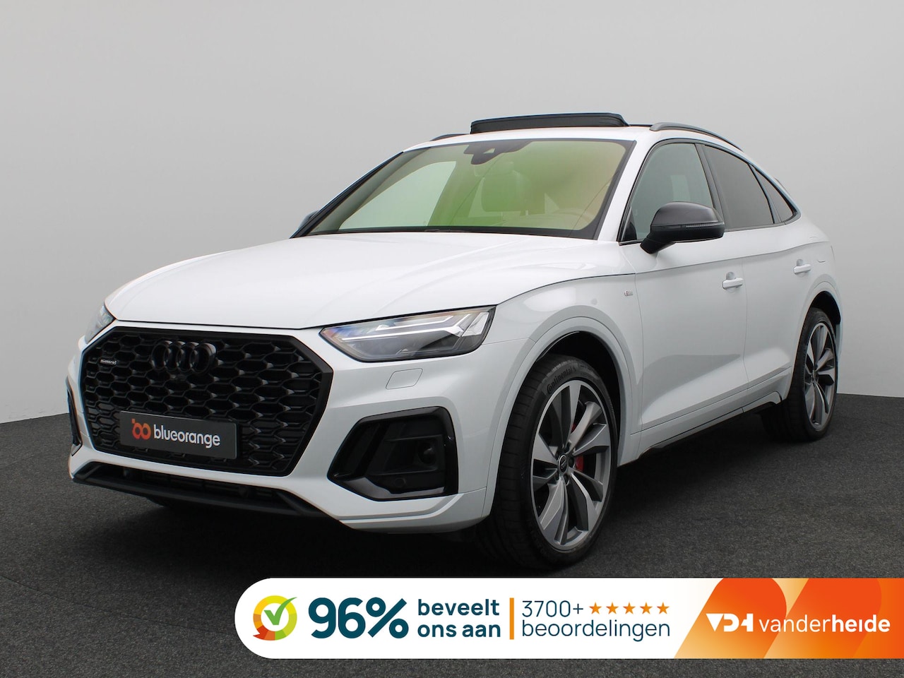 Audi Q5 Sportback - 55 TFSI e S edition Competition 367PK S-Tronic Pano-Schuifdak, Trekhaak, Luchtvering, Bang - AutoWereld.nl
