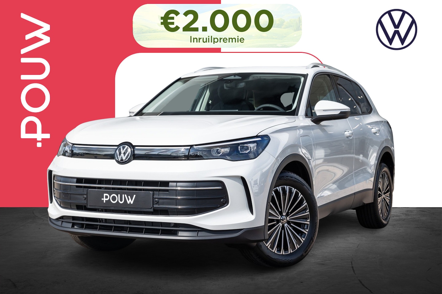 Volkswagen Tiguan - 1.5 eHybrid 204pk Life Edition | Panoramadak | Comfort Pakket - AutoWereld.nl