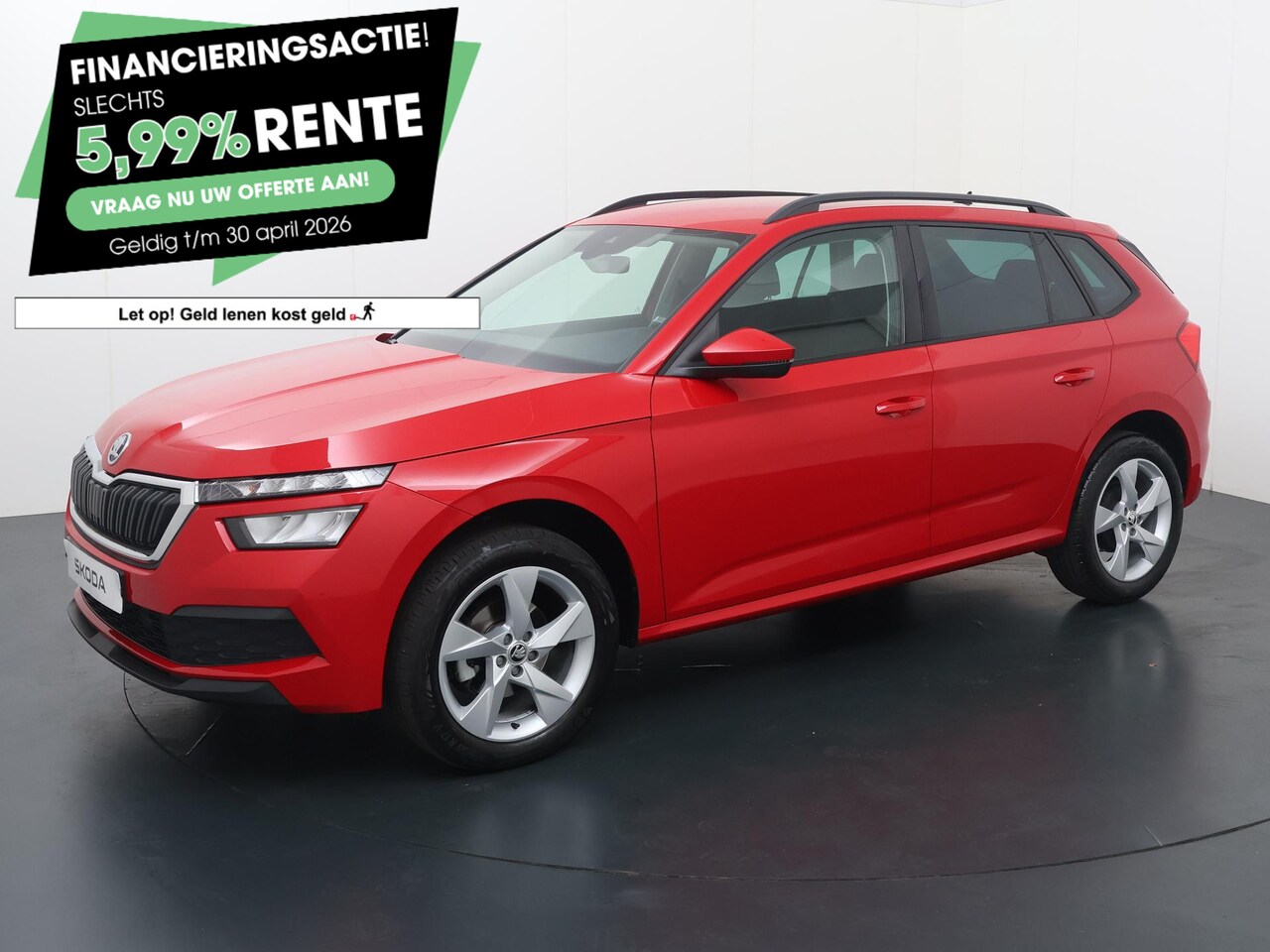 Skoda Kamiq - 1.0 TSI Ambition | 110 PK | Automaat | Cruise control | Airco | 17" LM velgen | Apple Carp - AutoWereld.nl