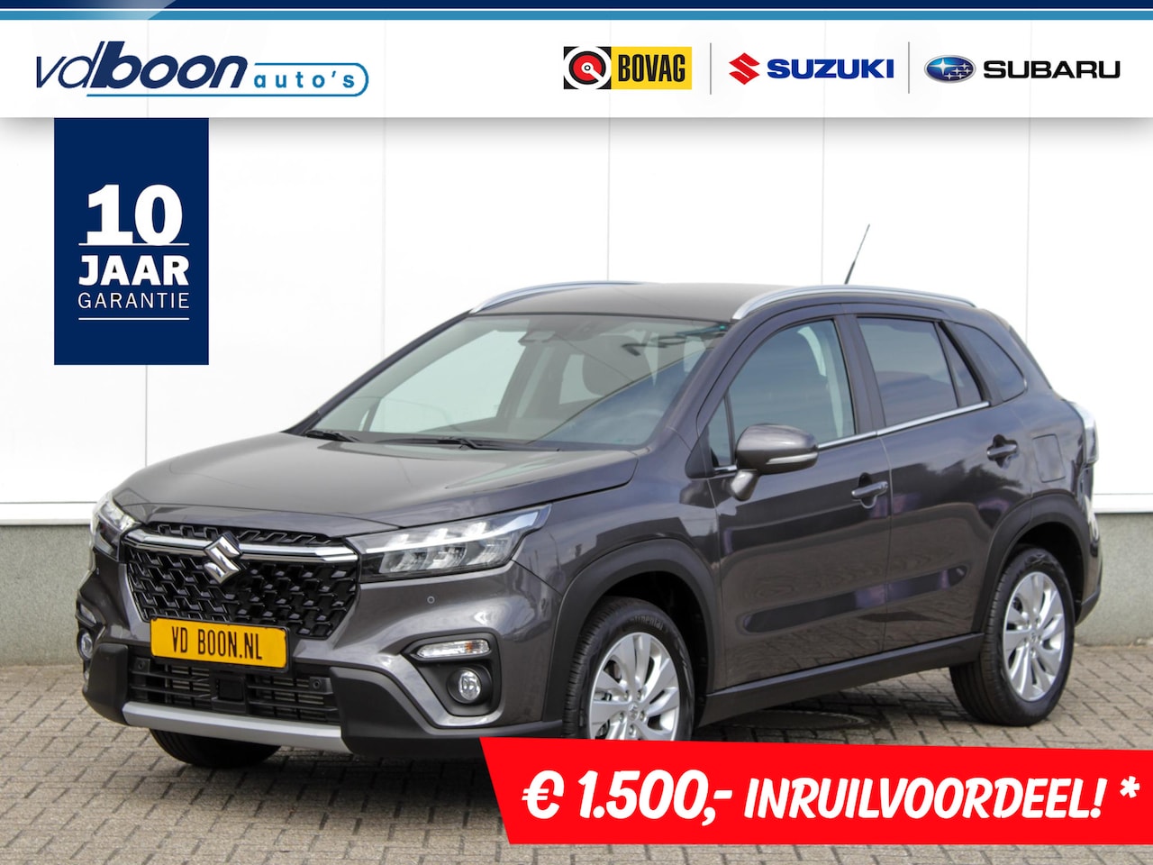 Suzuki S-Cross - 1.4 Boosterjet Select Hybrid | € 1500,- INRUILVOORDEEL! | Alle kleuren leverbaar! - AutoWereld.nl