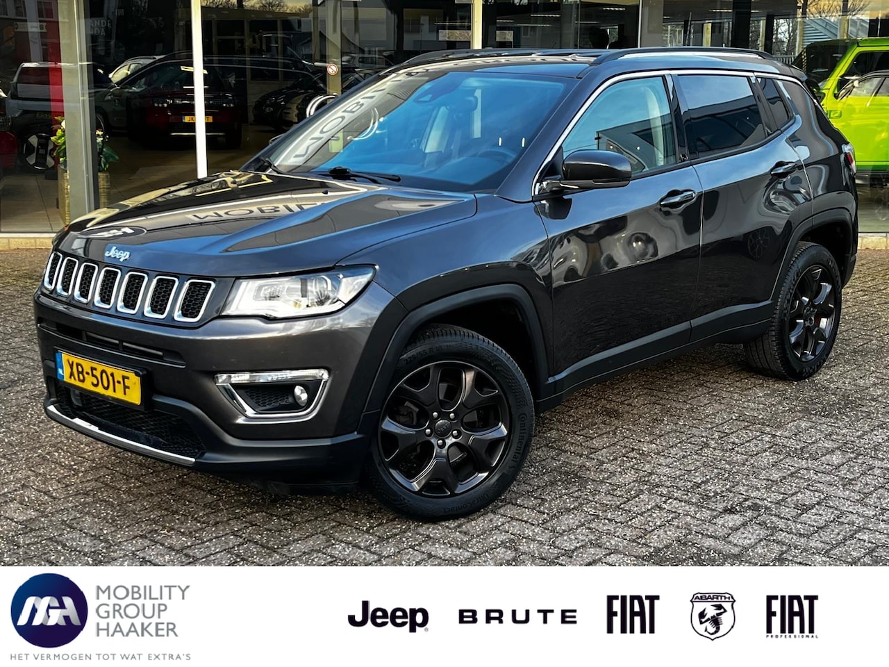 Jeep Compass - 1.4 MultiAir Opening Edition 4x4 | Leer | Navi | Beats audio | Cruise control | - AutoWereld.nl