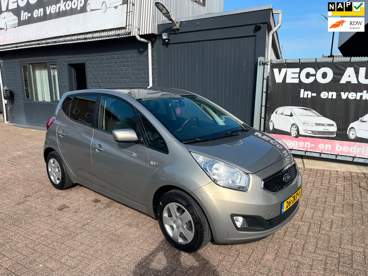 Kia Venga - 1.4 CVVT Plus Pack airco nette auto hoge instap dealer onderhouden - AutoWereld.nl