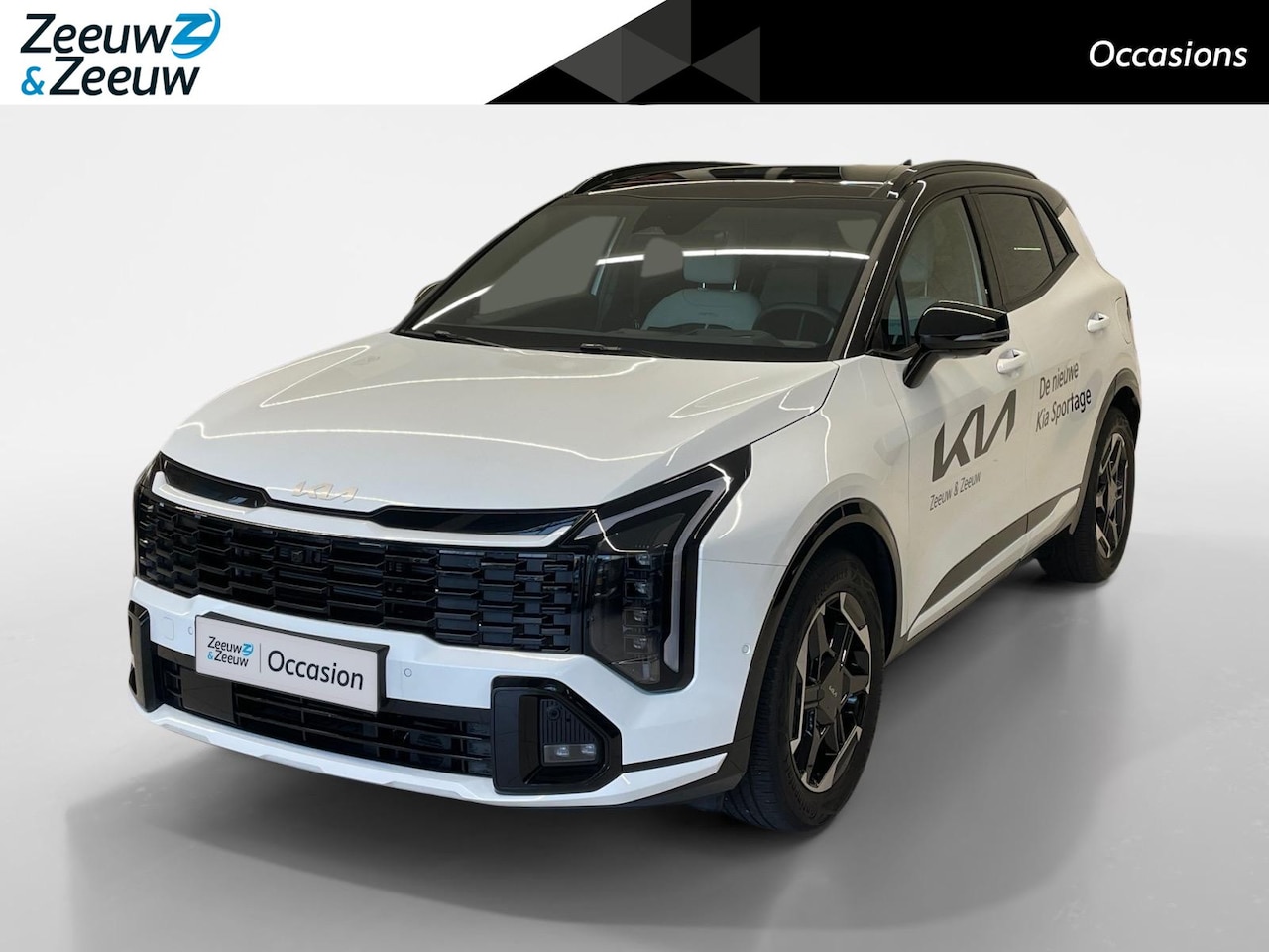 Kia Sportage - 1.6 T-GDi Hybrid GT-PlusLine | Climate Control | Cruise Control | 360° Camera | Open Dak | - AutoWereld.nl