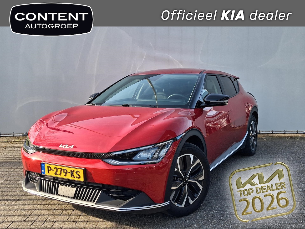 Kia EV6 - 58kWh 169pk RWD Air I Navi I Dealer Onderhouden ! - AutoWereld.nl