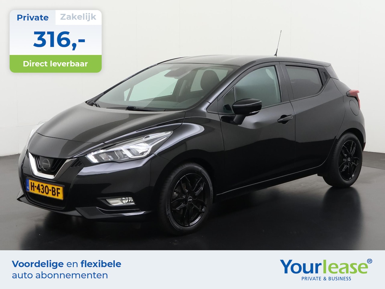 Nissan Micra - 1.0 IG-T N-Connecta | All-in 316,- Private Lease | Direct uit voorraad - AutoWereld.nl