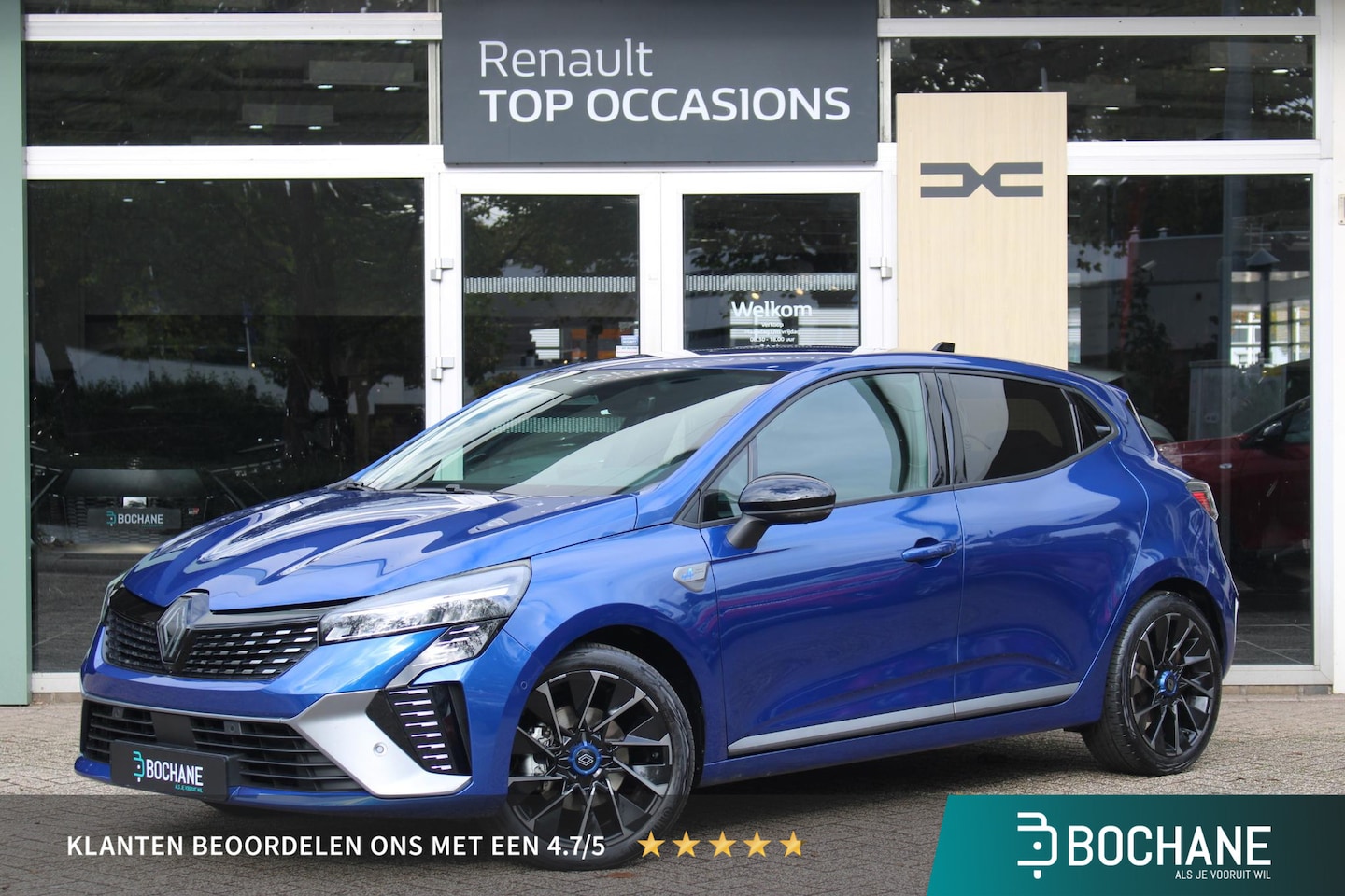 Renault Clio - 1.6 E-Tech Full Hybrid 145 esprit Alpine | Navigatie | 360 Camera | Cruise control | BOSE - AutoWereld.nl