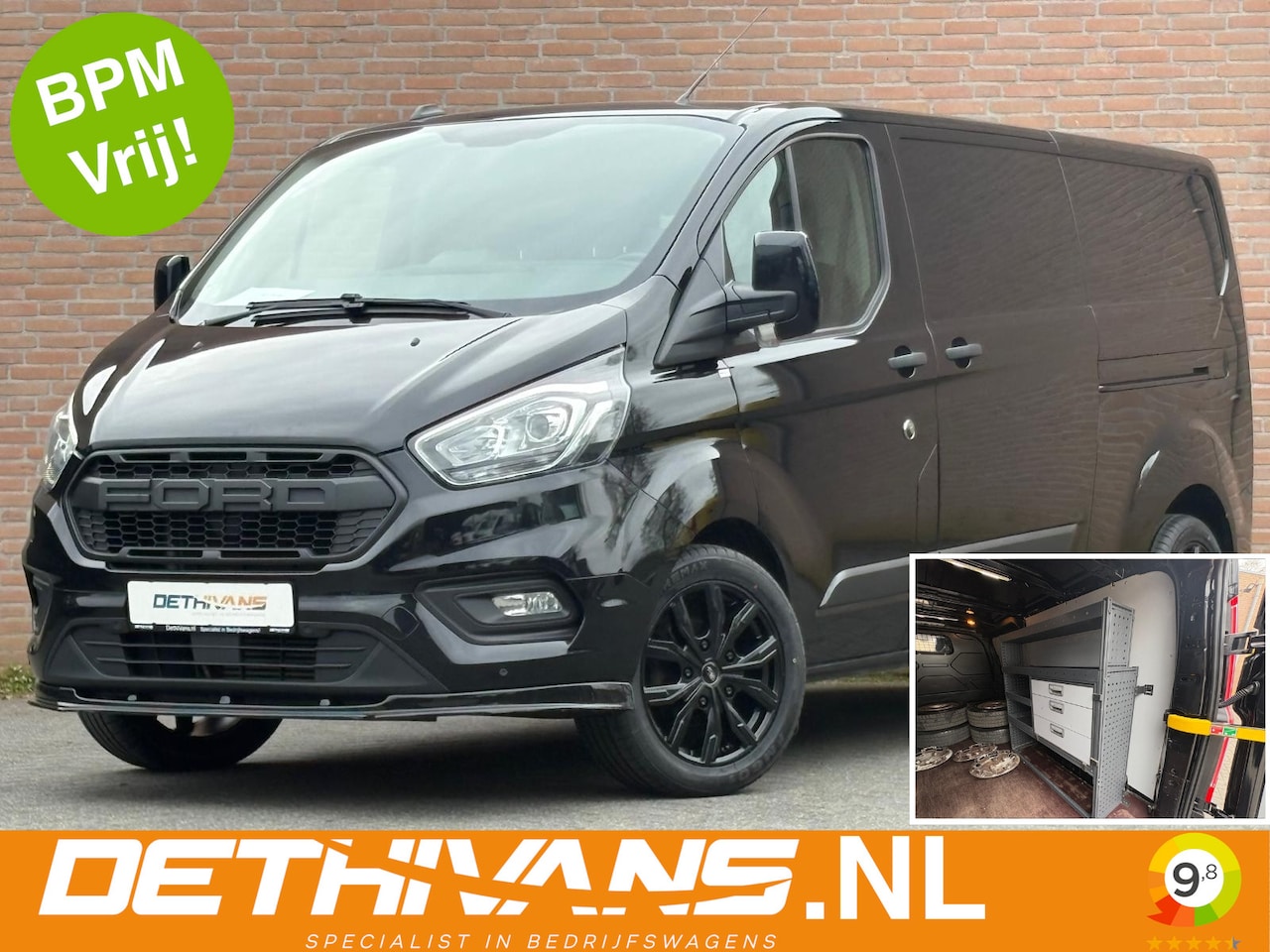 Ford Transit Custom - 2.0TDCI 130PK Lang / 2x Schuifdeur / Cruisecontrol / Euro6 - AutoWereld.nl