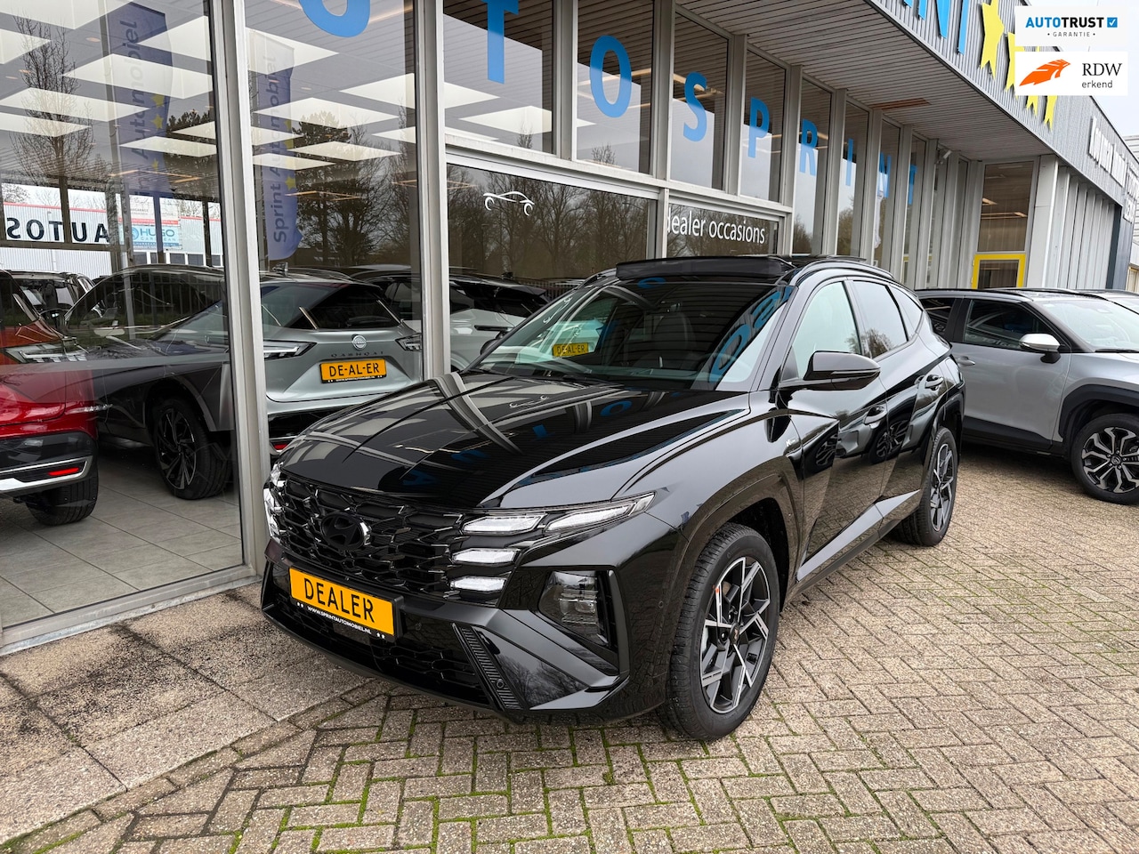 Hyundai Tucson - 1.6 T-GDI HEV N Line Sky 215PK / PANO, 360 CAMER, NAVI - AutoWereld.nl