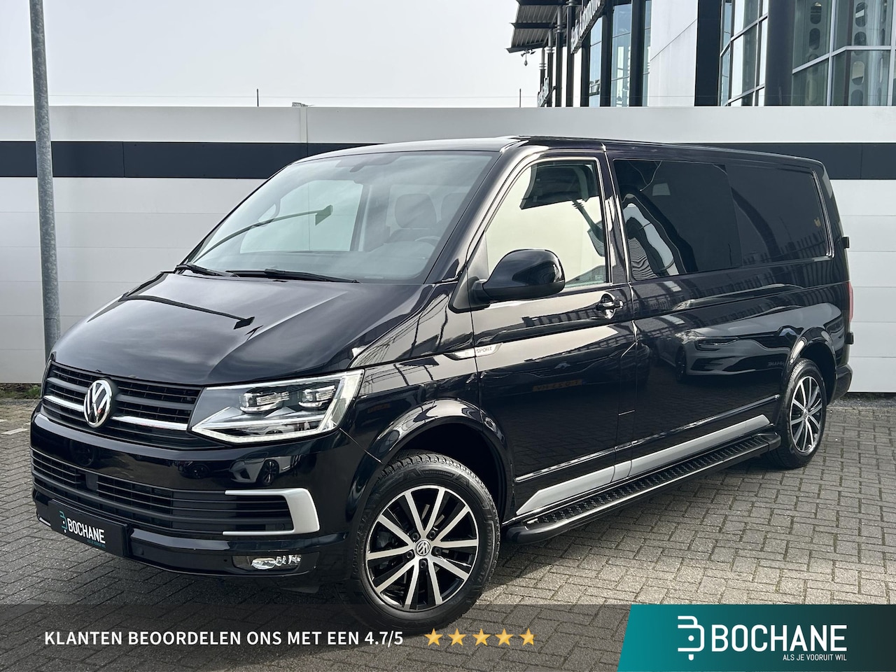 Volkswagen Transporter - 2.0 TDI L2H1 Dubbele Cabine Comfortline Plus | Navigatie | Camera | Trekhaak | Adaptive Cr - AutoWereld.nl