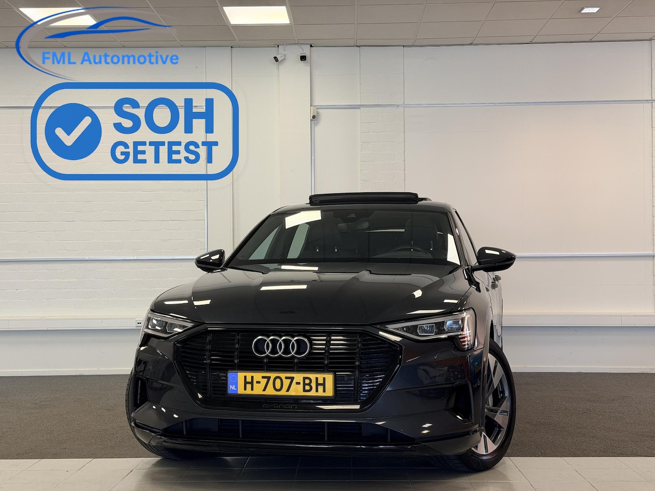 Audi e-tron - e-tron 55 quattro advanced 95 kWh | 90% SOH | Sportstoelen | Panorama dak | - AutoWereld.nl